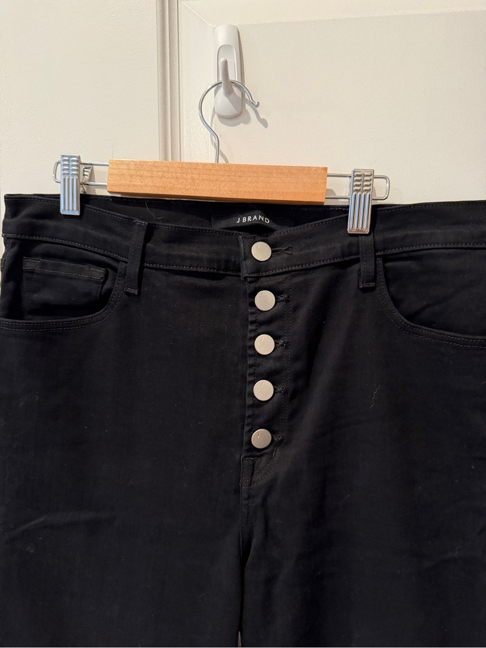 J Brand Black Lillie High-Rise Jeans